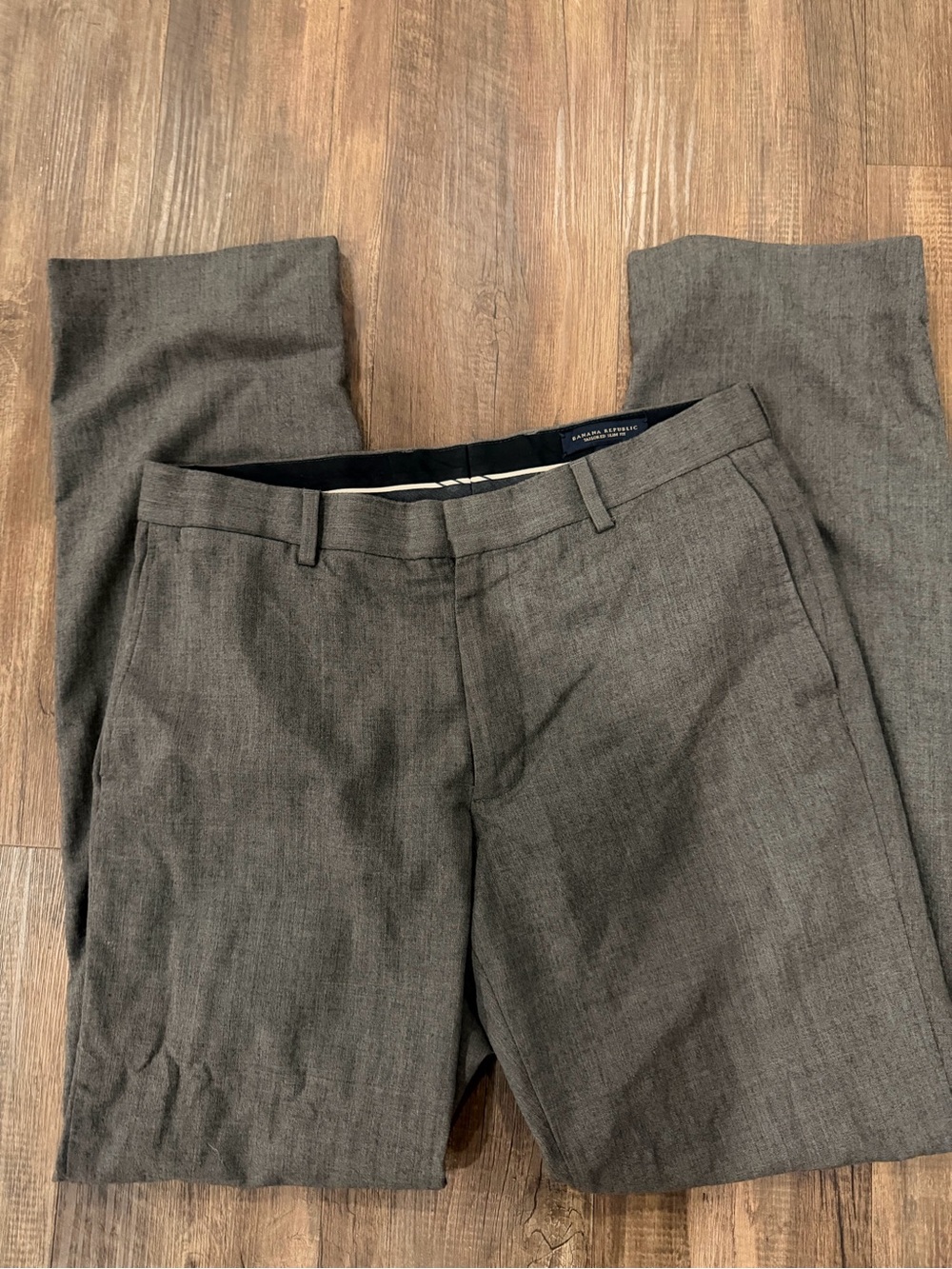 Banana Republic Men's Charcoal Dress Pants